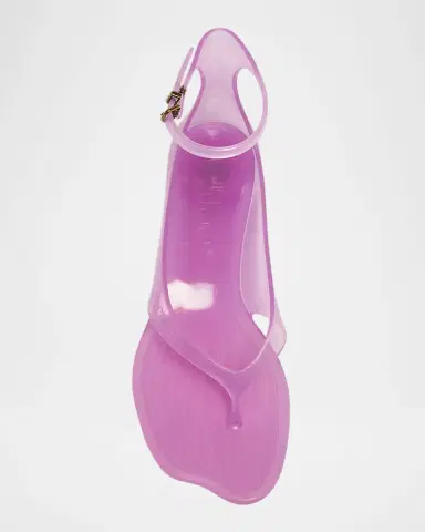 Chloé Jelly Thong Ankle-Strap Sandals | Thumbnail 34