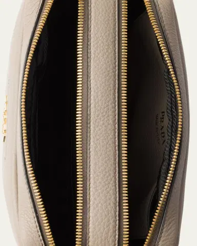 Prada Daino Soft Leather Camera Crossbody Bag | Thumbnail 6