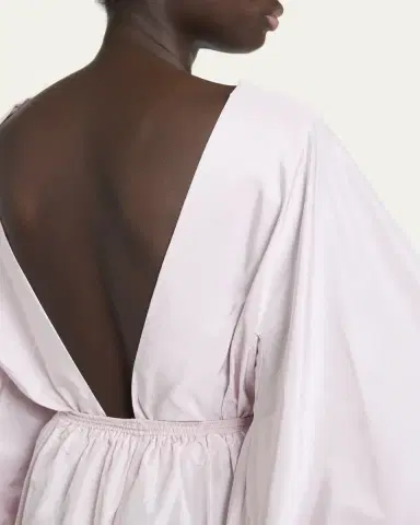 Alaïa Puff-Sleeve Backless Bodysuit | Thumbnail 9