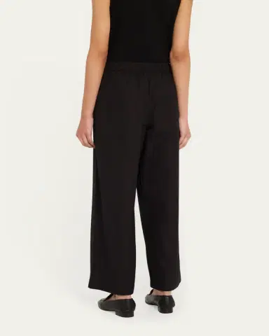Lafayette 148 New York Riverside Wide-Leg Organic Cotton Poplin Pants | Thumbnail 3