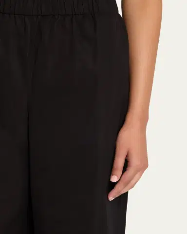 Lafayette 148 New York Riverside Wide-Leg Organic Cotton Poplin Pants | Thumbnail 5