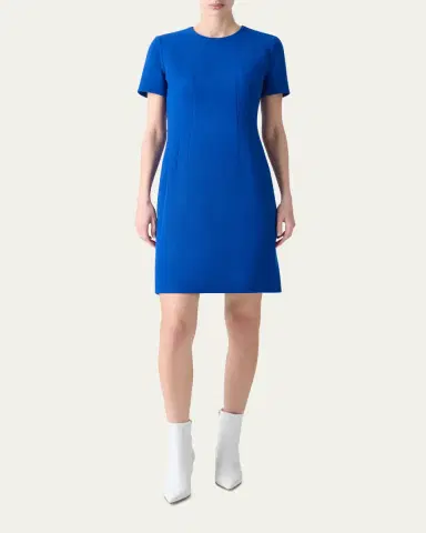 Akris Tailored Wool Crepe Dress | Thumbnail 2 Akris Tailored Wool Crepe Dress | Thumbnail 2