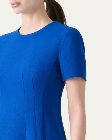 Akris Tailored Wool Crepe Dress | Thumbnail 5 Akris Tailored Wool Crepe Dress | Thumbnail 5