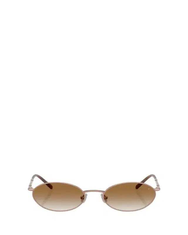 Brunello Cucinelli BC2006ST Oval Titanium Sunglasses