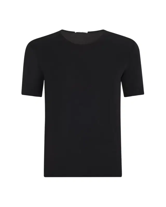 Pure Jersey Short-Sleeve Crewneck Top