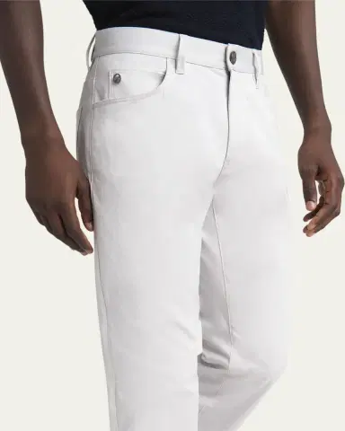 Giorgio Armani Men's 5-Pocket Stretch Cotton Pants | Thumbnail 9 Giorgio Armani Men's 5-Pocket Stretch Cotton Pants | Thumbnail 9