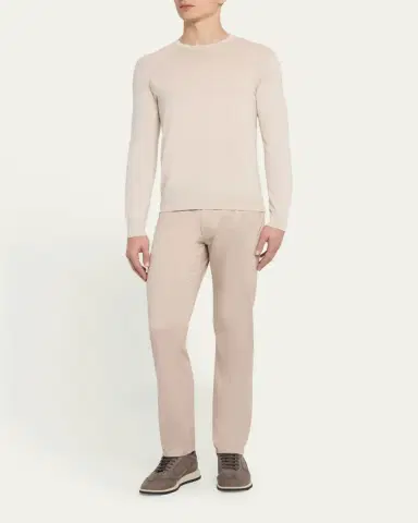 Giorgio Armani Men's 5-Pocket Stretch Cotton Pants | Thumbnail 10 Giorgio Armani Men's 5-Pocket Stretch Cotton Pants | Thumbnail 10