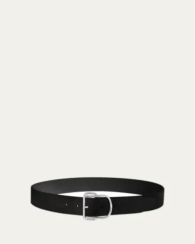 Toteme Swirl Suede Belt | Thumbnail 5