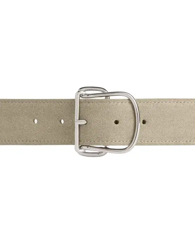Swirl Suede Belt