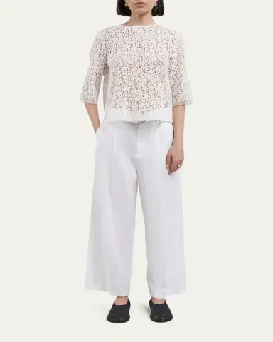 MARIA MCMANUS Lace Short Sleeve T-Shirt | Thumbnail 2 MARIA MCMANUS Lace Short Sleeve T-Shirt | Thumbnail 2