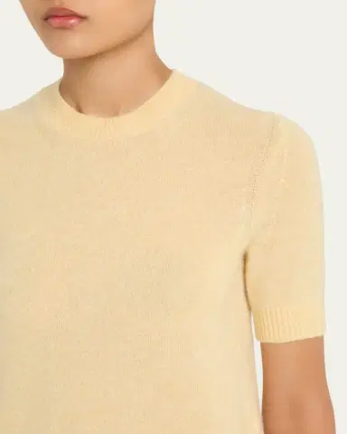 Guest in Residence Cashmere Sweater Tee | Thumbnail 9