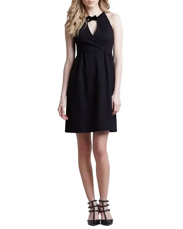 Shirred Sleeveless Midi Dress