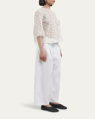 MARIA MCMANUS Belted Wide Leg Cropped Pants | Thumbnail 2 MARIA MCMANUS Belted Wide Leg Cropped Pants | Thumbnail 2