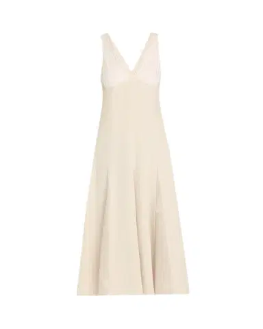Maria McManus V-Neck Lace Godet Dress | Thumbnail 1