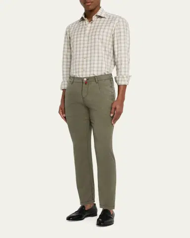 Kiton Men's Calfskin Penny Loafers | Thumbnail 3