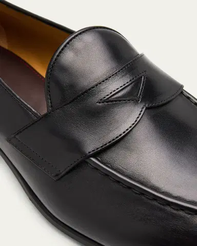 Kiton Men's Calfskin Penny Loafers | Thumbnail 5