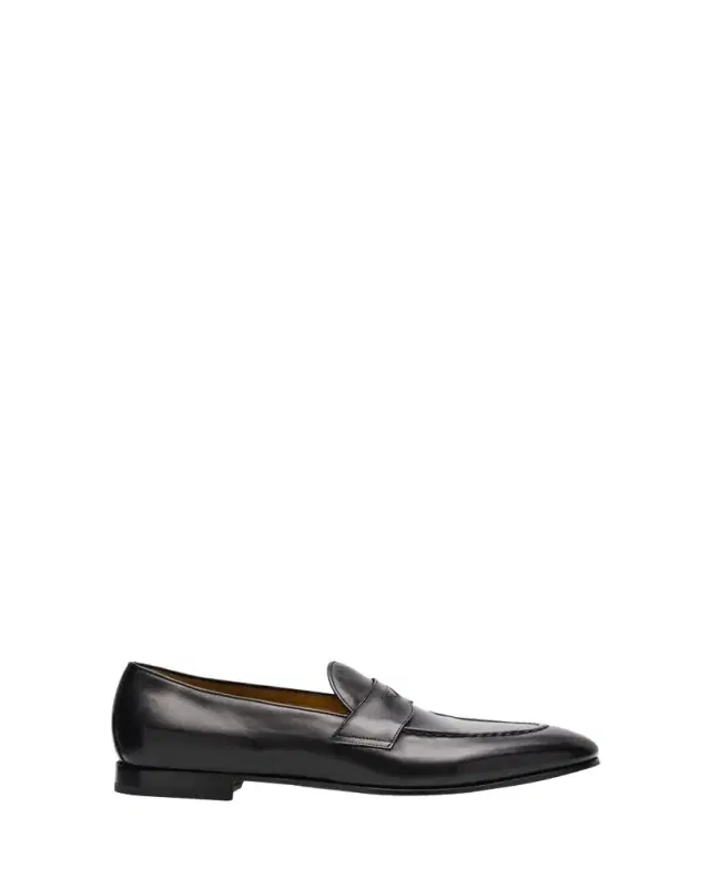 Men's Calfskin Penny Loafers