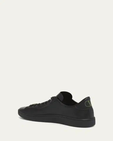 Valentino Garavani Men's Royco Napa Leather Low-Top Sneakers | Thumbnail 2 Valentino Garavani Men's Royco Napa Leather Low-Top Sneakers | Thumbnail 2