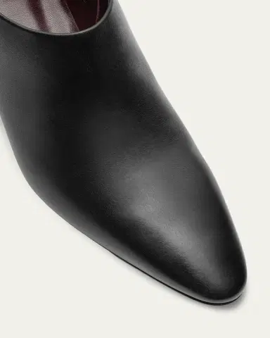 Bougeotte Leather Low Heeled Hexagon Booties | Thumbnail 3 Bougeotte Leather Low Heeled Hexagon Booties | Thumbnail 3