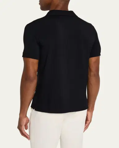 Giorgio Armani Men's Jersey Polo Shirt | Thumbnail 3