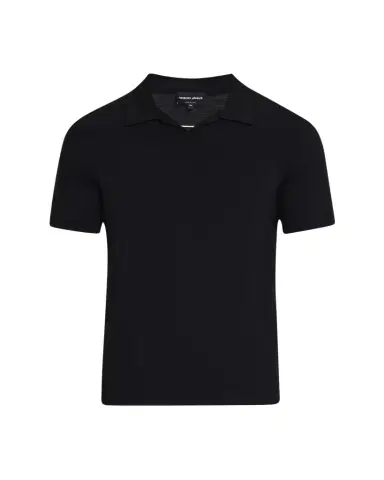 Giorgio Armani Men's Jersey Polo Shirt | Thumbnail 1