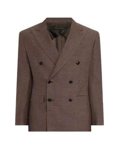 Brioni Men's WWX 80th Anniversary Plume Double-Breasted Sport Coat | Thumbnail 1 Brioni Men's WWX 80th Anniversary Plume Double-Breasted Sport Coat | Thumbnail 1