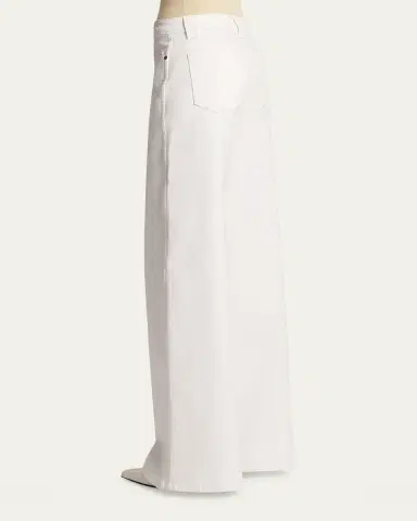 Khaite Dane Mid-Rise Wide-Leg Jeans | Thumbnail 7