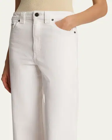 Khaite Dane Mid-Rise Wide-Leg Jeans | Thumbnail 8