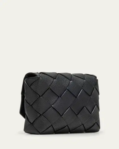 Bottega Veneta Men's Small Intreccio Leather Crossbody Bag | Thumbnail 2 Bottega Veneta Men's Small Intreccio Leather Crossbody Bag | Thumbnail 2