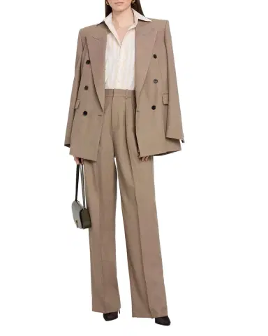 Saint Laurent Double-Breasted Blazer | Thumbnail 1 Saint Laurent Double-Breasted Blazer | Thumbnail 1