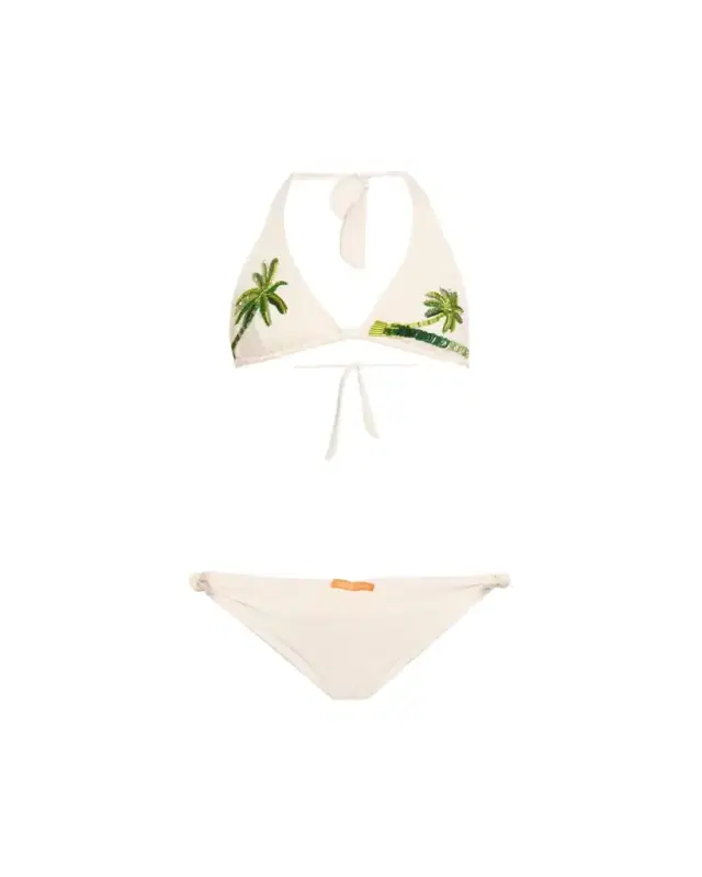 Maqius Palms Two-Piece Swimsuit