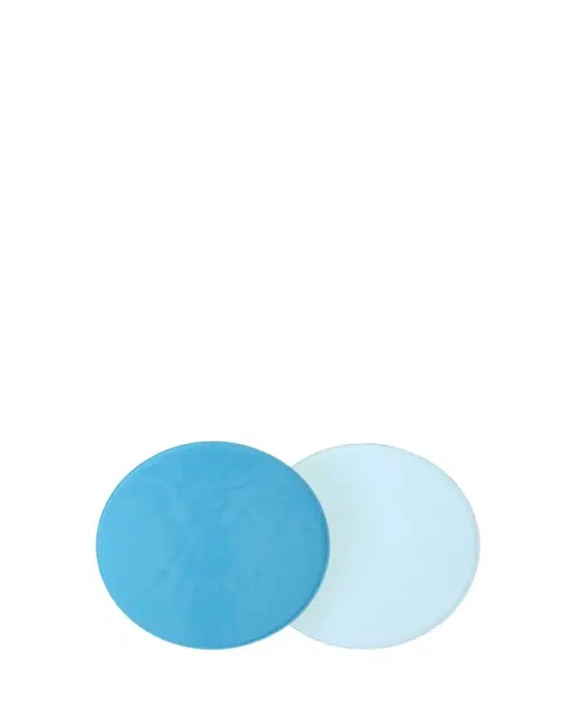 Von Gern Home Reversible Round Faux Patent Leather Placemat