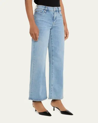 Frame Le Slim Palazzo Jeans | Thumbnail 4 Frame Le Slim Palazzo Jeans | Thumbnail 4
