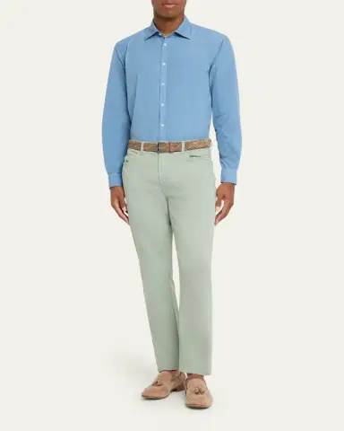 Monfrère Men's Brando Mineral Green Jeans | Thumbnail 2 Monfrère Men's Brando Mineral Green Jeans | Thumbnail 2