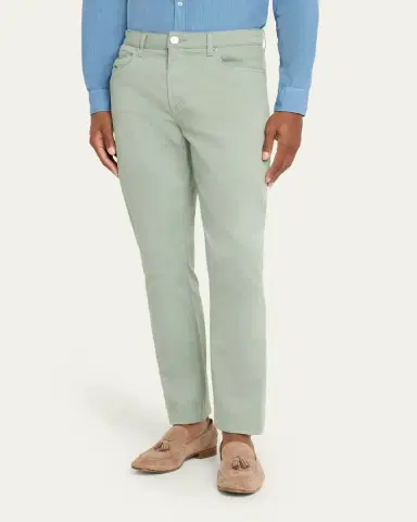 Monfrère Men's Brando Mineral Green Jeans | Thumbnail 4 Monfrère Men's Brando Mineral Green Jeans | Thumbnail 4