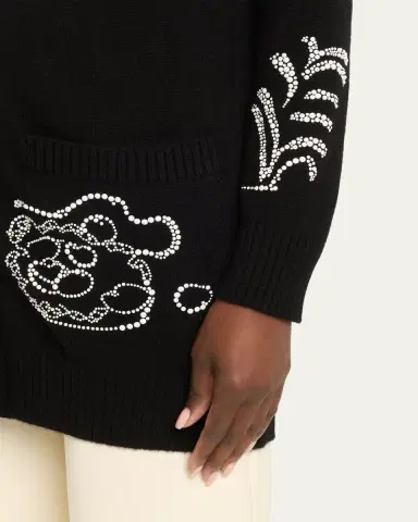Libertine Still Life Crystal Cashmere Cardigan | Thumbnail 5 Libertine Still Life Crystal Cashmere Cardigan | Thumbnail 5