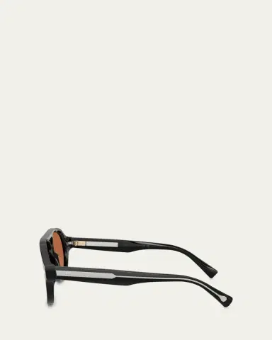 Brunello Cucinelli Acetate Aviator Frames | Thumbnail 8 Brunello Cucinelli Acetate Aviator Frames | Thumbnail 8