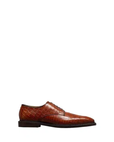 Allen Edmonds Reserve Men's Maxwell Crocodile Leather Derby Shoes | Thumbnail 1 Allen Edmonds Reserve Men's Maxwell Crocodile Leather Derby Shoes | Thumbnail 1