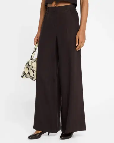 TWP Dees Wide-Leg Linen Trousers | Thumbnail 3