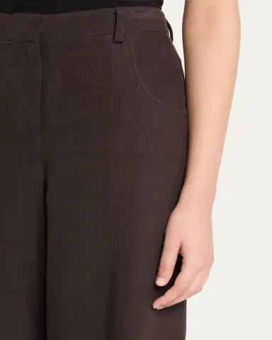 TWP Dees Wide-Leg Linen Trousers | Thumbnail 9