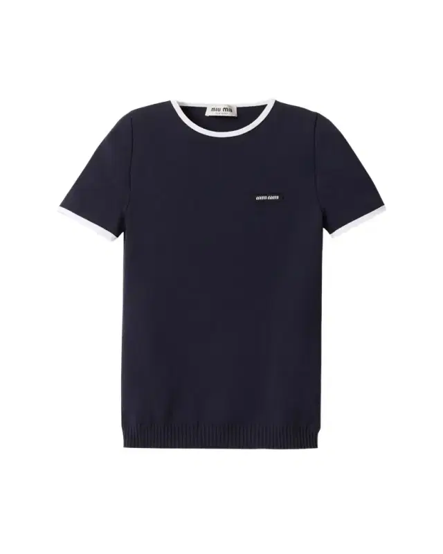 Short-Sleeve Crewneck Top