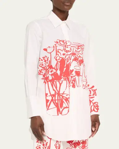 Libertine Still Life Screen Long Classic Shirt | Thumbnail 4