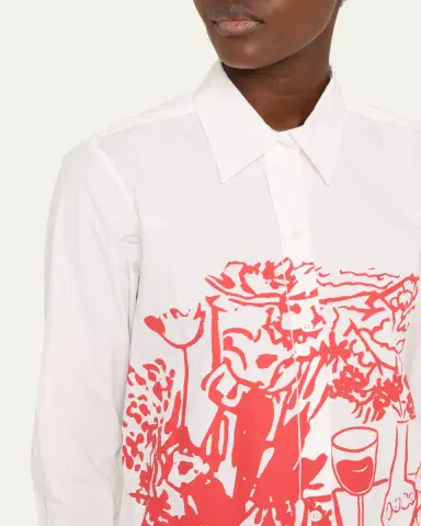 Libertine Still Life Screen Long Classic Shirt | Thumbnail 5