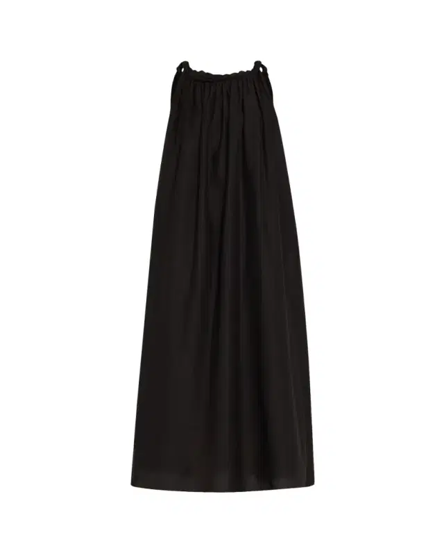 Kika Long Gathered Dress
