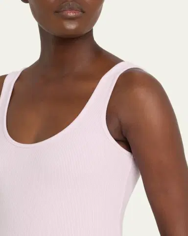 L'Agence Nica Scoop-Neck Tank Bodysuit | Thumbnail 9