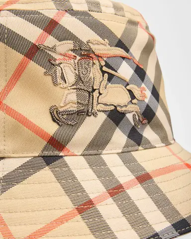 Burberry Check EKD Bucket Hat | Thumbnail 1