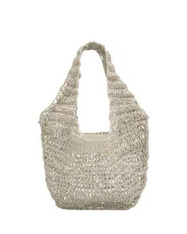 Maeden Crochet Market Shoulder Bag in Nappa Leather | Thumbnail 1