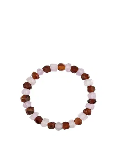 JIA JIA Gaia Garnet & Kunzite Stretch Bracelet | Thumbnail 1