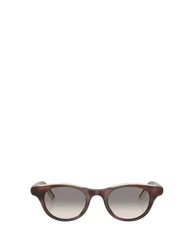 Brunello Cucinelli Acetate Round Sunglasses