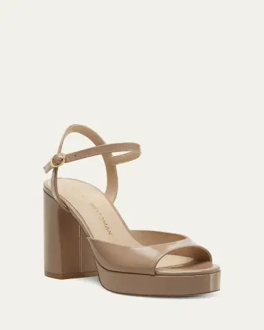 Stuart Weitzman Dayna II Leather Platform Sandals | Thumbnail 2 Stuart Weitzman Dayna II Leather Platform Sandals | Thumbnail 2